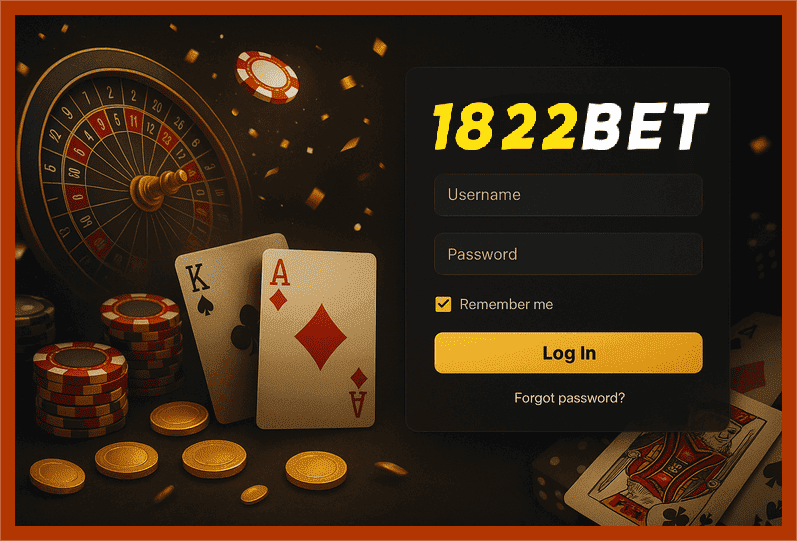 Criar uma nova Conta no plataforma 1822BET